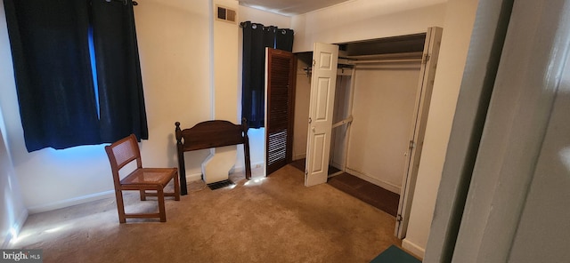 8323 Bear Creek Dr, Baltimore, MD 21222 - carpeted bedroom with baseboards, visible vents, and a closet