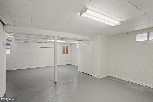 103 Cromwell Ave, Glen Burnie, MD 21061 - basement featuring concrete block wall