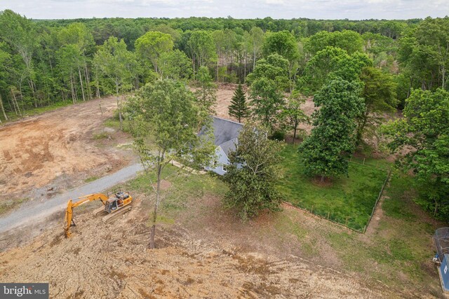 19316 Landora Bridge Rd, Ruther Glen, VA 22546 - drone / aerial view of a forest