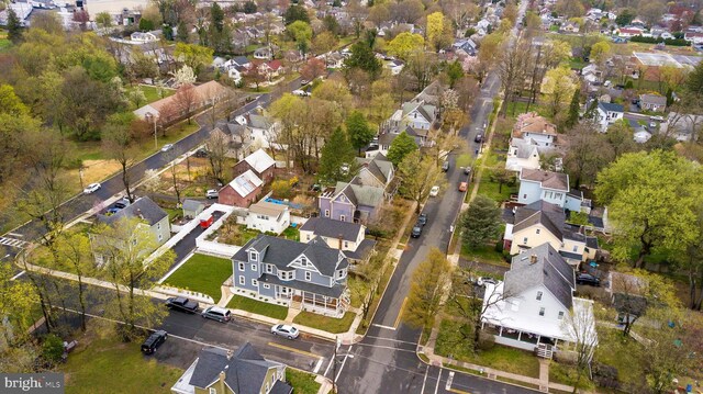 201 Morrison Ave, Hightstown, NJ 08520 - bird's eye view featuring a residential view