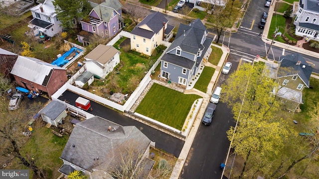 201 Morrison Ave, Hightstown, NJ 08520 - bird's eye view featuring a residential view