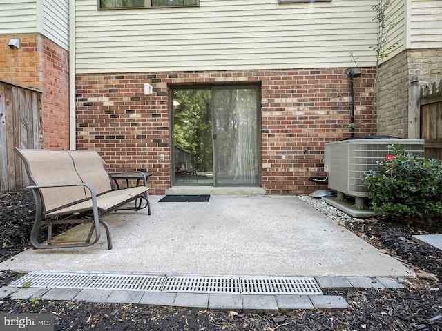 30 Drawbridge Ct, Baltimore, MD 21228 - view of patio / terrace with central air condition unit