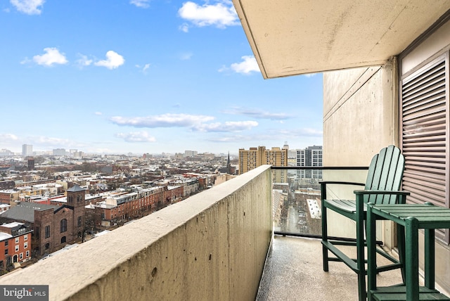 2001 Hamilton St Unit 1914, Philadelphia, PA 19130 - balcony featuring a city view