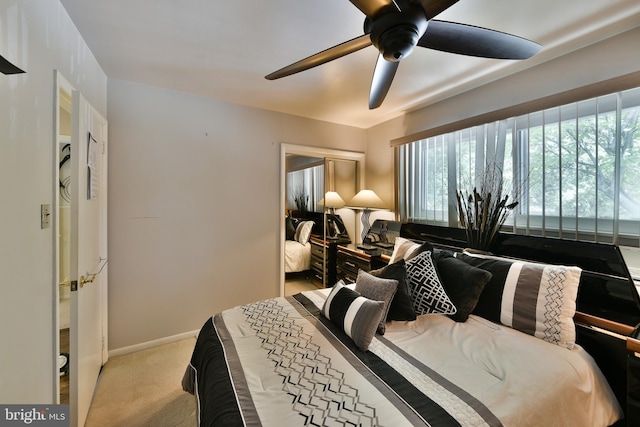 1556 Coolidge Ave, Abington, PA 19001 - bedroom featuring carpet floors and a ceiling fan