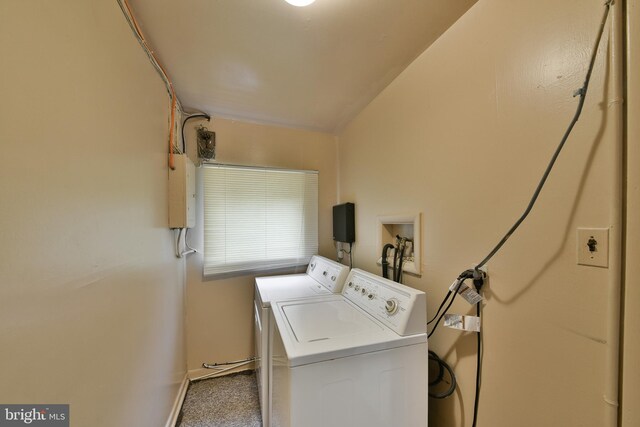 1556 Coolidge Ave, Abington, PA 19001 - washroom with separate washer and dryer and electric panel