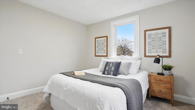 2910 Salisbury Ave, Baltimore, MD 21219 - carpeted bedroom with baseboards and a textured ceiling