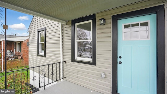 2910 Salisbury Ave, Baltimore, MD 21219 - doorway to property with covered porch