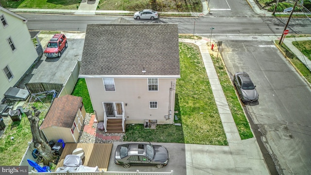 drone / aerial view