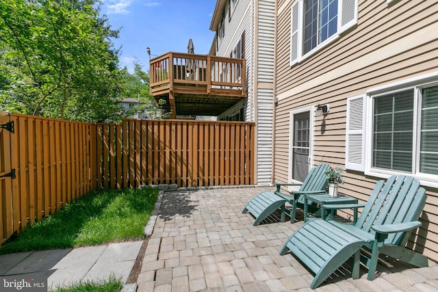10945 Harpers Square Ct, Reston, VA 20191 - fenced backyard with a patio