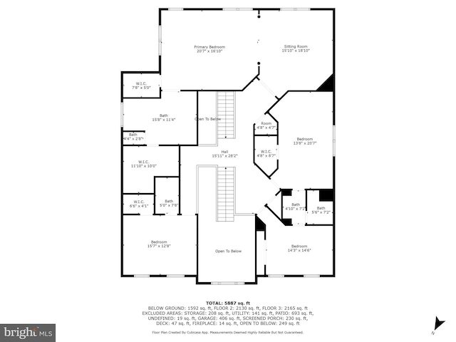 43005 Running Ridge Way, Leesburg, VA 20176 - floor plan / room layout