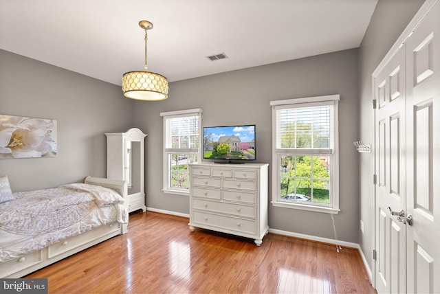 43005 Running Ridge Way, Leesburg, VA 20176 - bedroom featuring light wood-style floors and baseboards