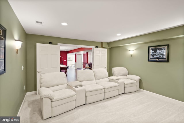 43005 Running Ridge Way, Leesburg, VA 20176 - carpeted cinema featuring baseboards and recessed lighting