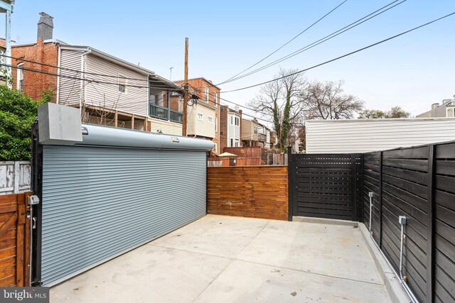 1023 Irving St NW, Washington, DC 20010 - view of patio / terrace with a residential view