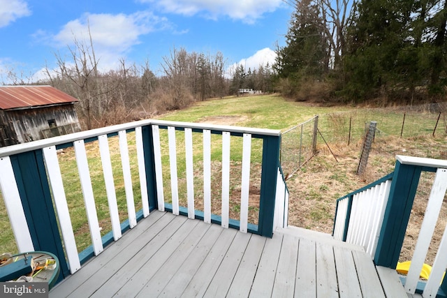 2447 General Potter Hwy, Centre Hall, PA 16828 - deck with a yard