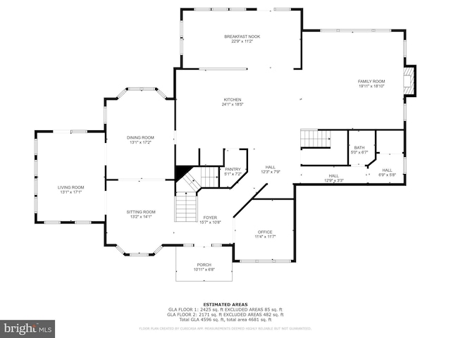 1068 Briarbend Way, Greencastle, PA 17225 - floor plan / room layout