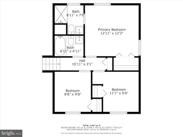 12209 Gable Ln, Fort Washington, MD 20744 - view of layout