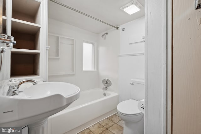 306 W Chapline St, Sharpsburg, MD 21782 - bathroom with a sink and tub / shower combination