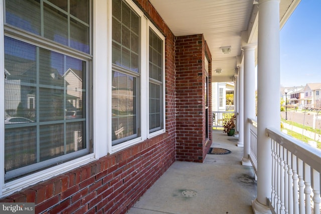 5 Susannah Dr, Chesterfield, NJ 08515 - balcony with a residential view and a porch