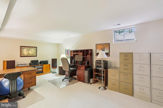 7906 Plum Creek Dr, Gaithersburg, MD 20879 - home office with carpet floors