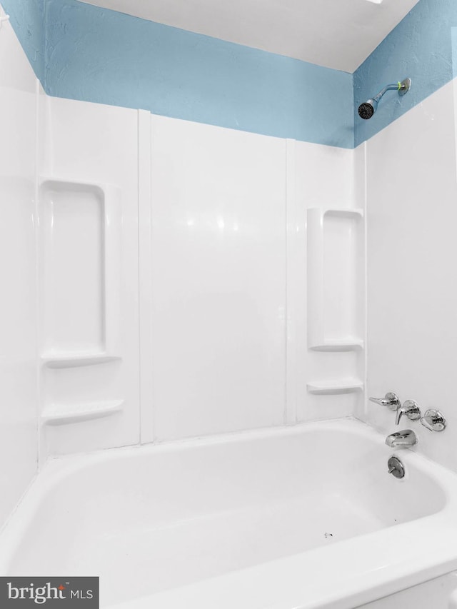 bathroom featuring bathtub / shower combination