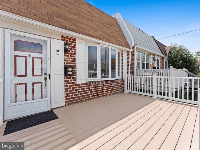 view of deck