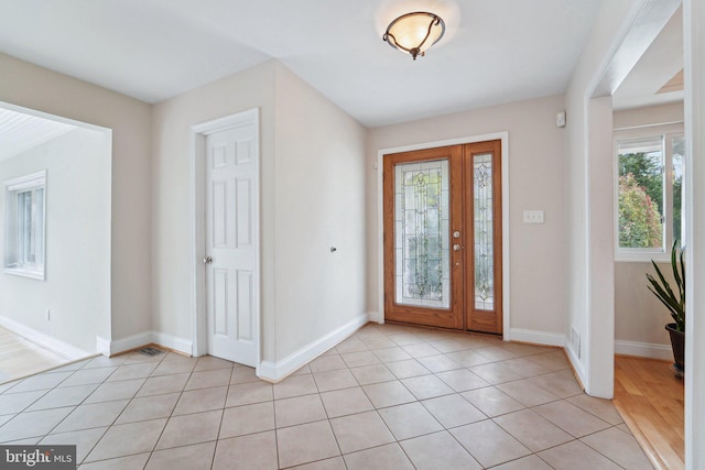264 Capote Ct E, Severna Park, MD 21146 - entryway featuring baseboards and light tile patterned flooring