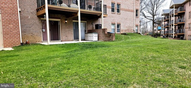 exterior space with a balcony