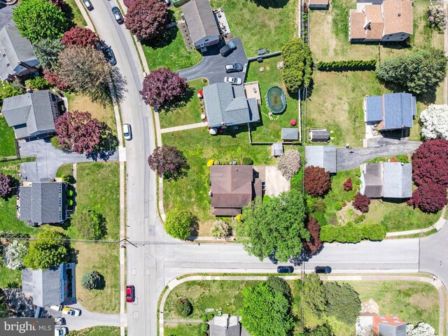 600 Maplewood Rd, Springfield, PA 19064 - aerial view featuring a residential view