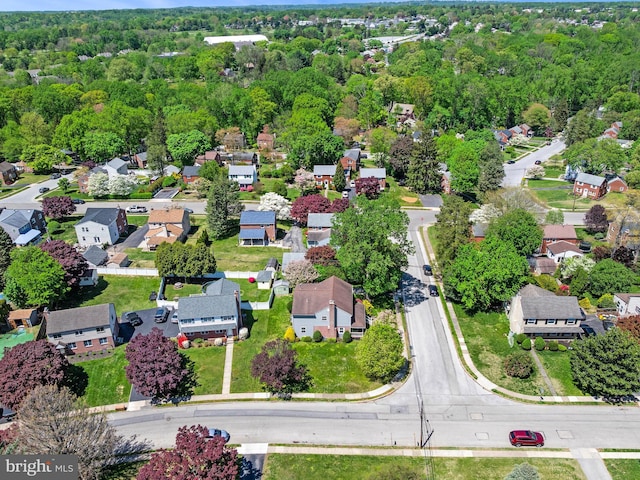 600 Maplewood Rd, Springfield, PA 19064 - bird's eye view featuring a residential view