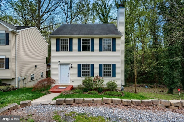 365 Hickory Trl, Crownsville, MD 21032 - view of front of home featuring a chimney