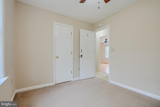 365 Hickory Trl, Crownsville, MD 21032 - unfurnished bedroom featuring ceiling fan, carpet flooring, and baseboards