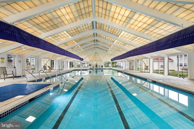 view of community pool
