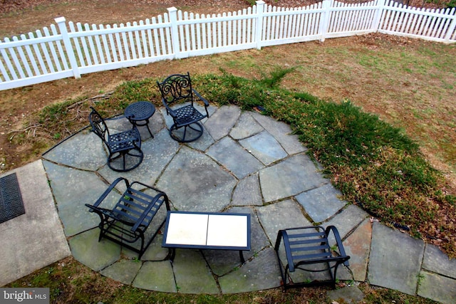 6 Copewood Ct, Manchester, MD 21102 - view of patio with fence private yard