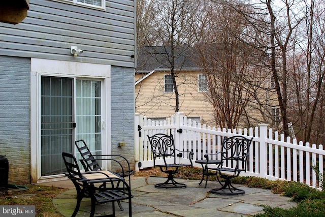 6 Copewood Ct, Manchester, MD 21102 - view of patio / terrace featuring fence