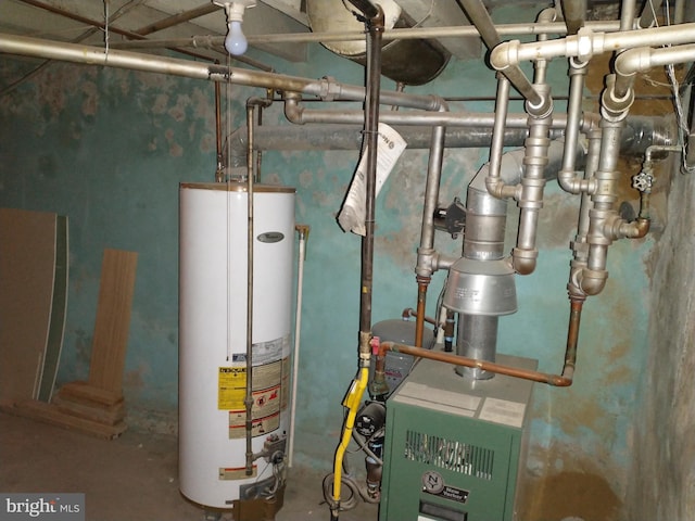 6812 Sprague St, Philadelphia, PA 19119 - utility room featuring water heater