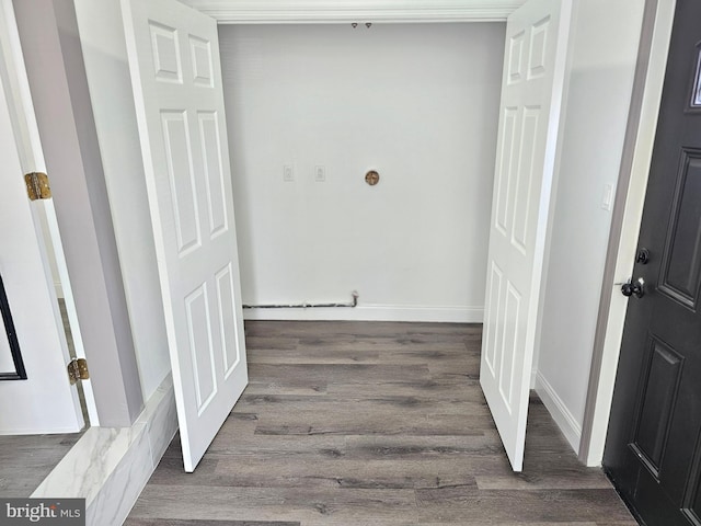 7204 Tabor Ave, Philadelphia, PA 19111 - hallway featuring baseboards and wood finished floors