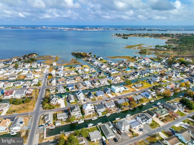 10429 Brighton Rd, Ocean City, MD 21842 - aerial overview of property's location featuring a large body of water and nearby suburban area