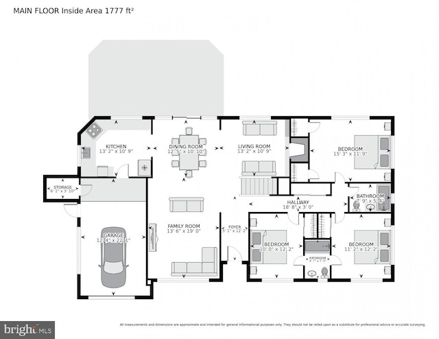 6219 Beachway Dr, Falls Church, VA 22041 - floor plan