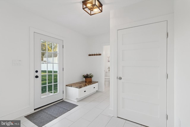 view of entryway