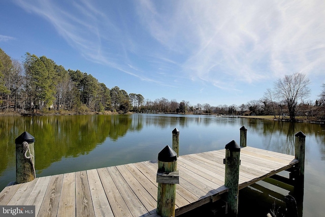 20938 Olen Mattingly Rd, Avenue, MD 20609 - view of dock with a water view