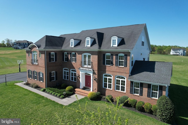 15841 Seneca Run Ct, Darnestown, MD 20874 - colonial home featuring a front lawn and brick siding