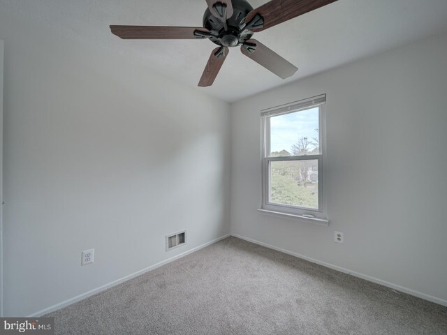 1566 Lodge Pole Ct, Annapolis, MD 21409 - empty room featuring baseboards, visible vents, and carpet