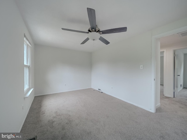 1566 Lodge Pole Ct, Annapolis, MD 21409 - carpeted empty room with baseboards and ceiling fan