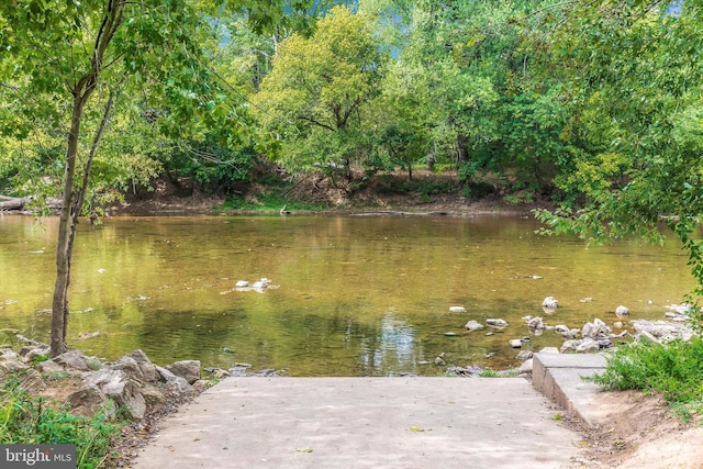 8473 Randell Ridge Rd, Frederick, MD 21704 - dock area featuring a water view