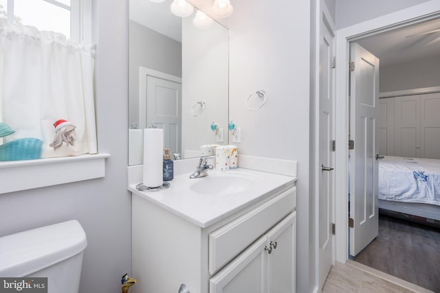 13115 Muirfield Ln, Berlin, MD 21811 - bathroom with toilet and vanity
