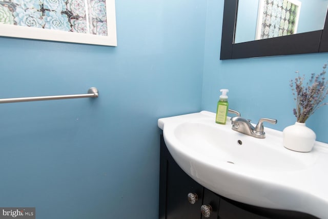 bathroom with a sink