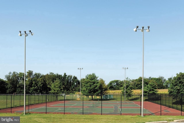 3858 Carriage Hill Dr, Frederick, MD 21704 - view of sport court featuring community basketball court and fence