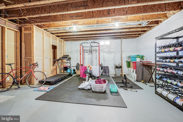 24642 Black Willow Dr, Aldie, VA 20105 - view of workout room