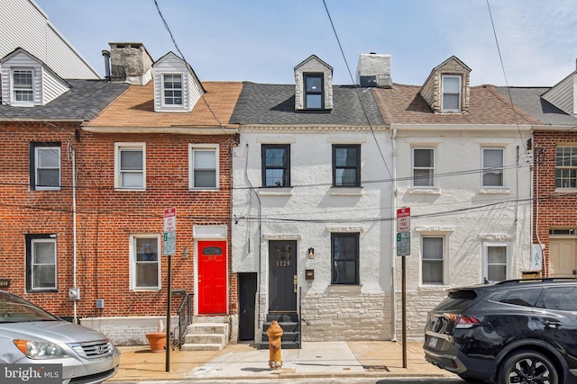 1129 E Berks St, Philadelphia, PA 19125 - multi unit property with a chimney and roof with shingles