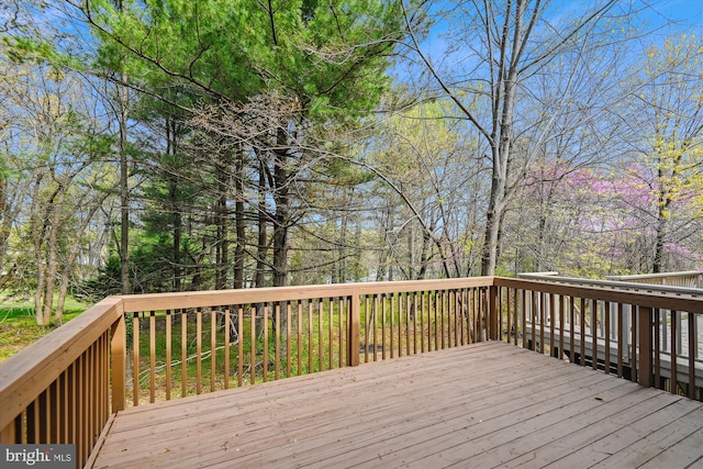 view of deck